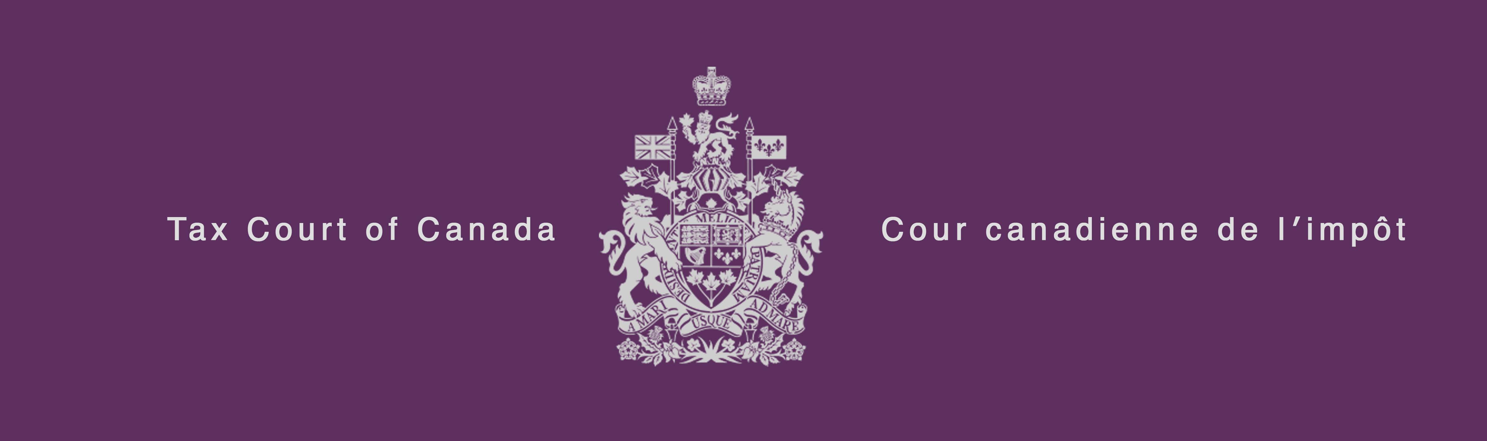 Tab 8: Tax Court of Canada